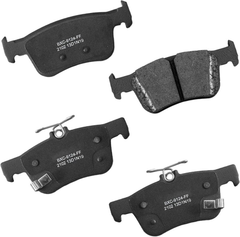 Bendix Premium SBC2102 Ceramic Rear Brake Pads for Acura Integra 2024, RDX 2023-2021, Honda Accord 2024-2018, Civic 2022-2020, Insight 2022-2019 - Image 1